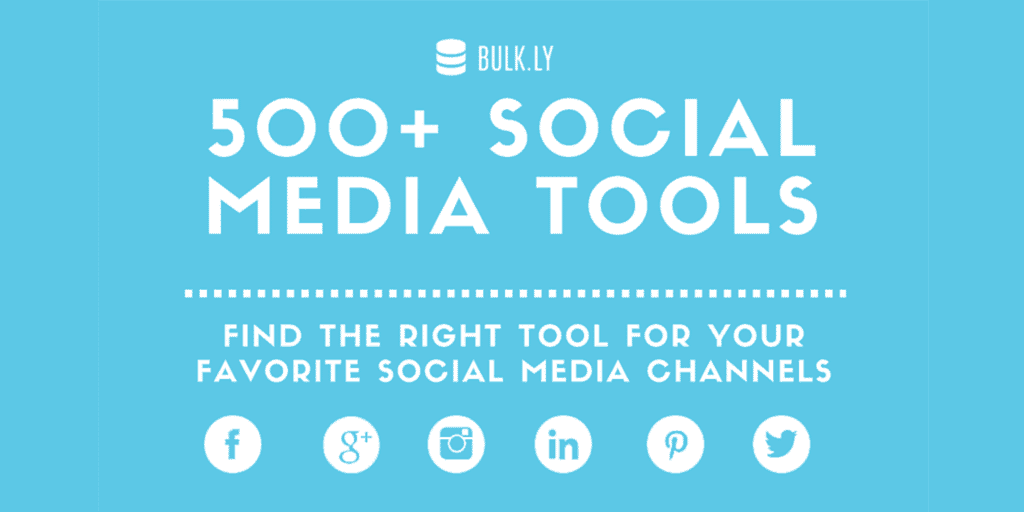 500 social media tools
