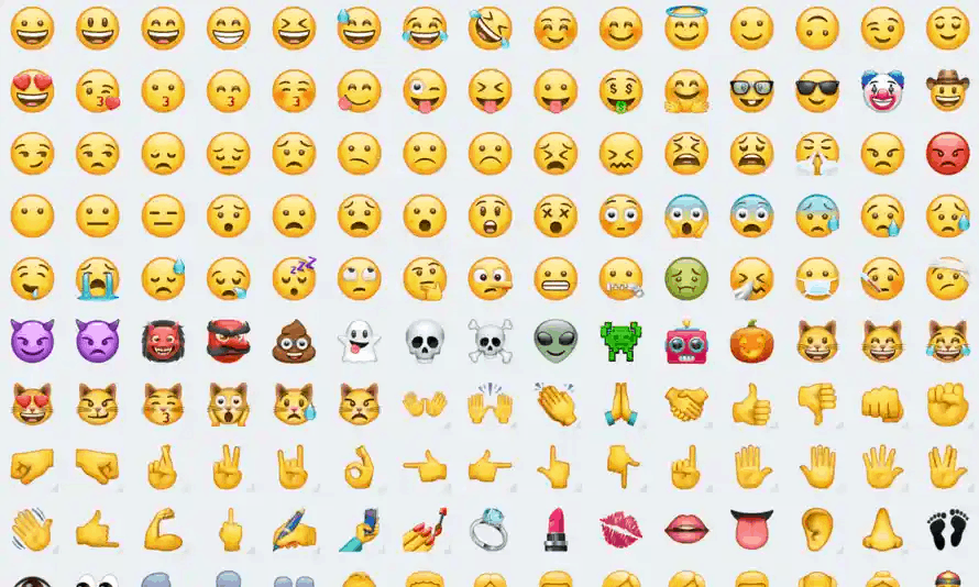 social media emojis