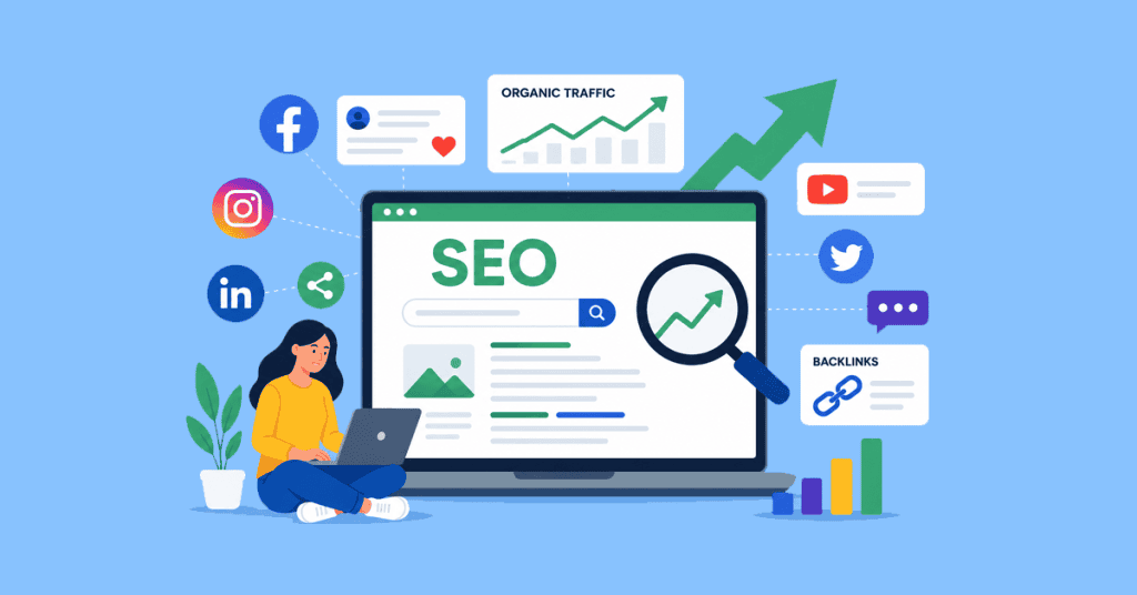 How to Improve SEO with Social Media and Increase Organic Traffic
